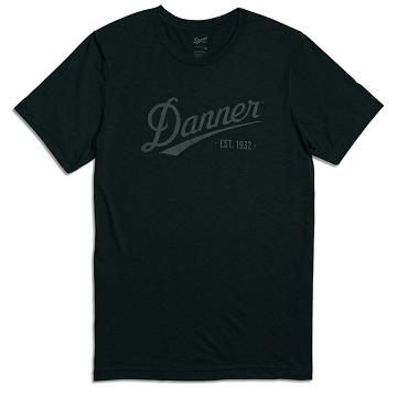 Danner Distressed Logo SS Tee Kläder Dam Svarta | SE4604SO